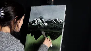 3 Hours of Palette Knife Painting ASMR