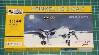 Mark I Models 1/144 Heinkel He 219A-2 Night Hunter (MKM14419)