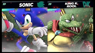 Super Smash Bros Ultimate Amiibo Fights   Request #4747 Sonic vs K Rool