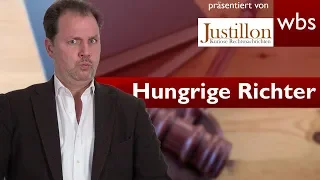 Studie: Fällen hungrige Richter härtere Urteile? | Rechtsanwalt Christian Solmecke