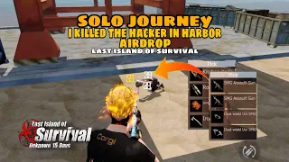 SOLO JOURNEY / I killed the HACKER in Harbor (Airdrop) P1 (EP34) LAST ISLAND OF SURVIVAL