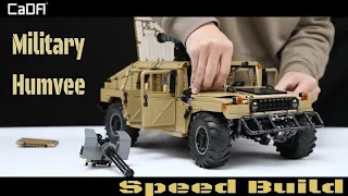 CaDA Bricks Humvee Speed Build | C61036W