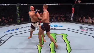 Alexander Gustafsson masterful uppercut combination to finish Glover Teixeira in his hometown.