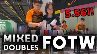 Sport Stacking Mixed Doubles FOTW (with @wooxinyi6305)