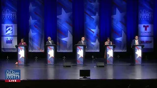 5 qualifying Houston mayoral candidates discuss crime, potholes, education and more in debate