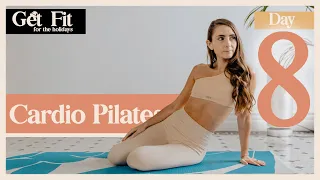 DAY 8: FAT-BURNING CARDIO PILATES AT HOME WORKOUT (Get Fit for The Holidays Challenge)