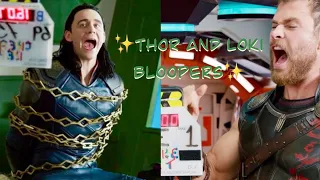 ✨Thor and Loki bloopers ✨