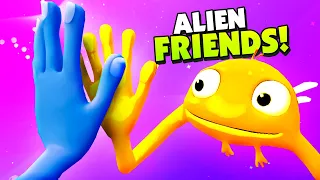 I Became An ALIEN With HUGE HANDS In VR! - Outta Hand VR