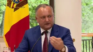 Пресс-конференция Президента РМ Игоря Додона