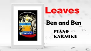 Leaves By Ben and Ben PIANO KARAOKE #BenandBen #Ben #Leaves #PianoKaraoke