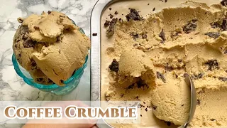 3 ingredients Coffee Crumble Ice Cream 🍨 | How to make Ice Cream | withJoshvy 🤍