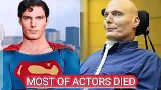 Superman (1978) Cast 🌟 Most Of Actors Died (2023)😭 Then and Now (2023) 🎬