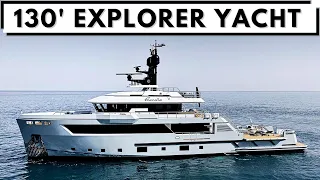 CdM FLEXPLORER 130 "Aurelia" EXPLORER SUPERYACHT TOUR / Expedition Go Anywhere Yacht