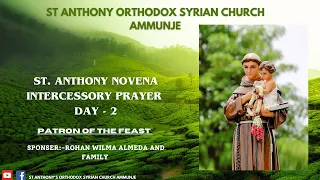 NOVENA OF ST ANTHONY | DAY 2  |