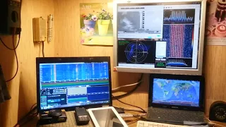 [Natalex] Приём NOAA и прослушивание радиолюбителей двумя SDR приёмниками на одном ноутбуке...