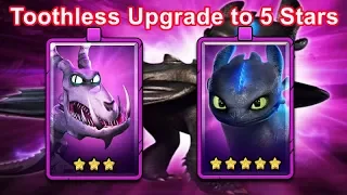 Toothless Upgrade to 5 Stars Stream / Dragons: Titan Uprising / BP 6300+