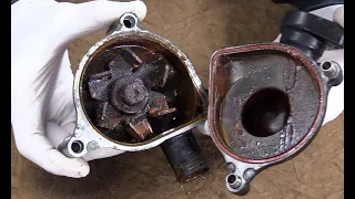 Triumph Thunderbird / TT Legend, Water Pump Strip Down after 20 years !