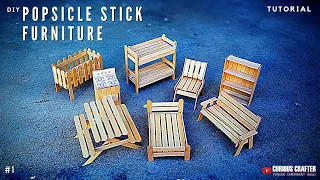 DIY Popsicle Stick Furniture Tutorial