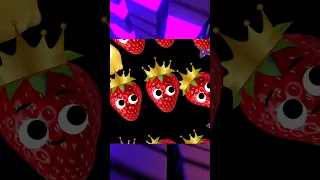 🎉Bear Sensory - Birthday Dance Party! - Fun Animation and Upbeat Music! #fruitparty #babysensory