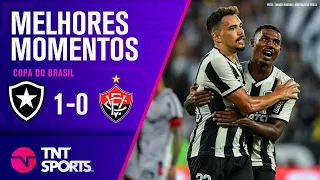 BOTAFOGO VENCE E SAI COM VANTAGEM CONTRA O VITÓRIA NA COPA DO BRASIL! | BOTAFOGO 1X0 VITÓRIA