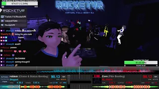 [ Live VR DJ ] Freestylin' Protostar Heads Will Roll, No Problem RL Grime - Core #EDM #DnB #RocketVR