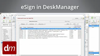 How eSign Works in DeskManager