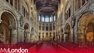 Inside London's oldest church
