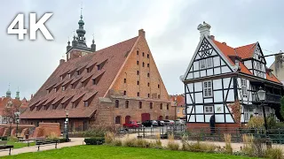 Amazing GDANSK 🇵🇱 Poland Walk (City Center) December 2022 Walk in Ultra HDR 4K 60FPS