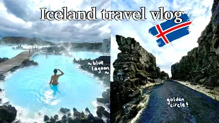 Iceland travel vlog ~ Blue Lagoon, Golden Circle, Exploring Reykjavik