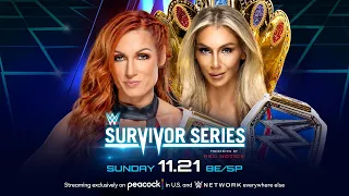 WWE Survivor Series 2021 Becky Lynch vs Charlotte Flair Official Promo  As Seen On SmackDown