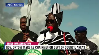 VIDEO: Governor Samuel Ortom Tells Benue LG Chairmen to Develop Council Areas