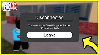 Trolling in ERLC private servers and getting BANNED... (Emergency Response Liberty County)