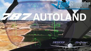 Boeing 787 AUTOLAND | Aircraft and Avionics Update 2 BETA | MSFS | Real Airline Pilot