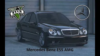 How to install Mercedes Benz E55 AMG GTAV MODS