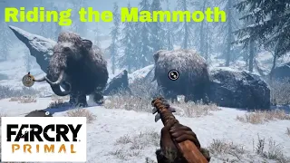 Far Cry Primal Riding the Mammoth