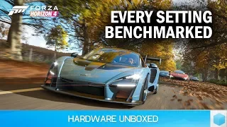 Forza Horizon 4 Graphics Settings Benchmark & Optimization Guide