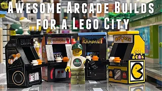 Episode 21 - Custom Lego Arcade Game Builds