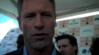 Aaron Eckhart at the 2011 Independent Spirit Awards