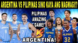 GILAS PILIPINAS vs ARGENTINA - Pilipinas kaya bang talunin ang Argentina? - NBA 2K Simulation Game!