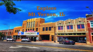 Mt. Vernon, IL: A 4K City Walking Tour