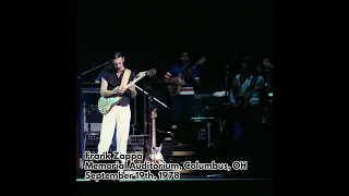 Frank Zappa - 1978 09 19 - Veterans Memorial Auditorium, Columbus, OH