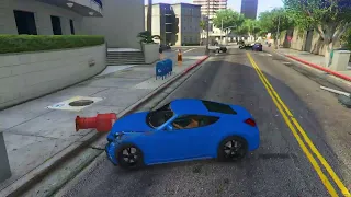 GTA 5 - All Car Crash  ( Euphoria Physics GTA 4 ) #138