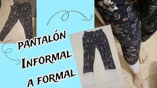 Pantalón Informal a Formal