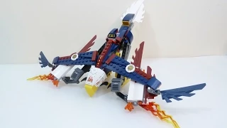 Rob A Reviews LEGO Legends of Chima 70142 Eris' Fire Eagle Flyer