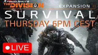 [LIVE] Survival Sunday! The Division 1 + !RAID Sponsored
