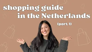 SHOPPING GUIDE IN THE NETHERLANDS | Groceries, clothes, pharmacies, bookstores