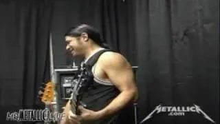 Metallica - Fun in the Tuning Room [Chicago January 27, 2009]