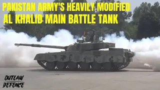 Pakistan Army's Al Khalid 1 Main Battle Tanks Upgraded and Modified By Heavy Industries Texila
