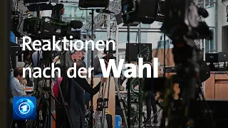 Bundestagswahl 2021: Wie die Parteien auf die Wahl reagieren