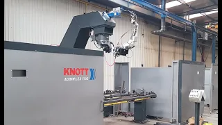 Portal Robotic Welding System | Trailer Chassis Welding